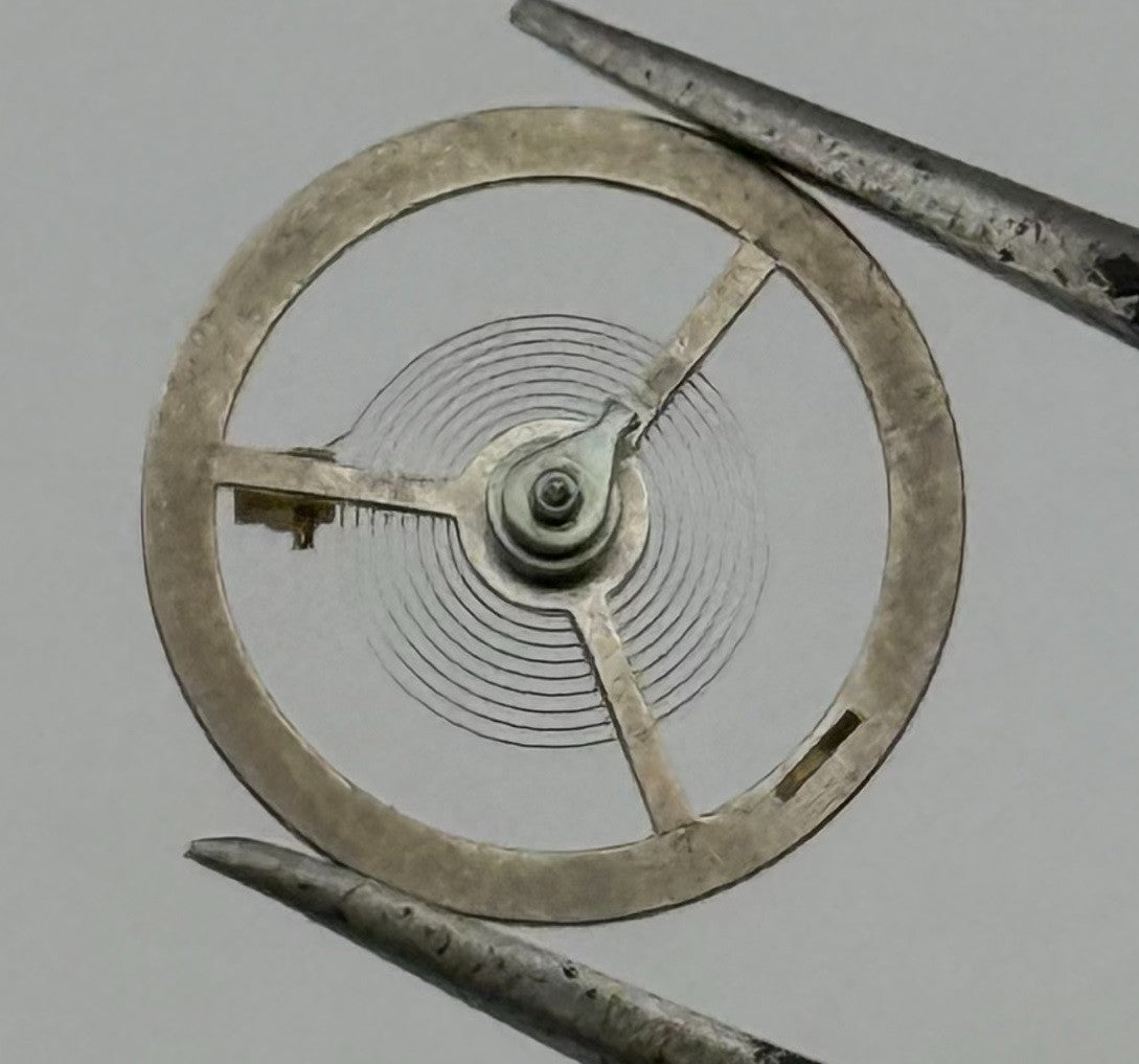 Desa 320 Balance Wheel Complete And Spring 12’’’ 5197 Watch Movement Parts NOS