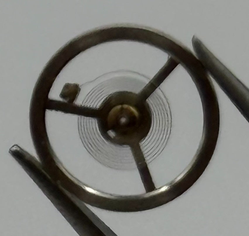 EB 8140 Balance Wheel Complete And Spring 8¾’’’ 1319 Watch Movement Parts NOS