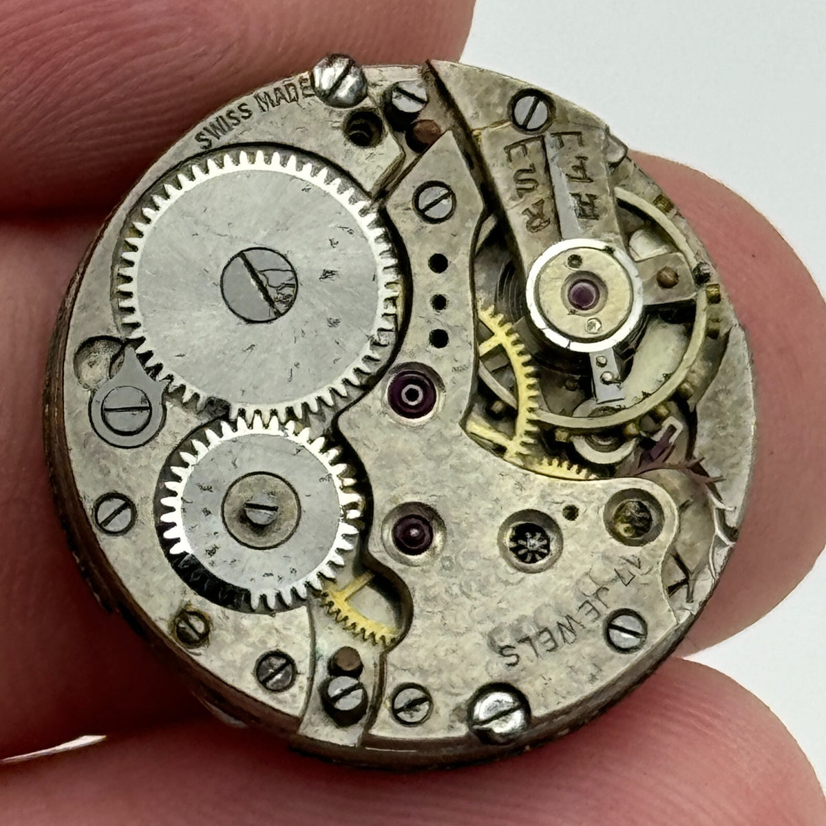 Franklands Vital Pulse Watch Movement 60 Second Dial Manual Wind 22mm 