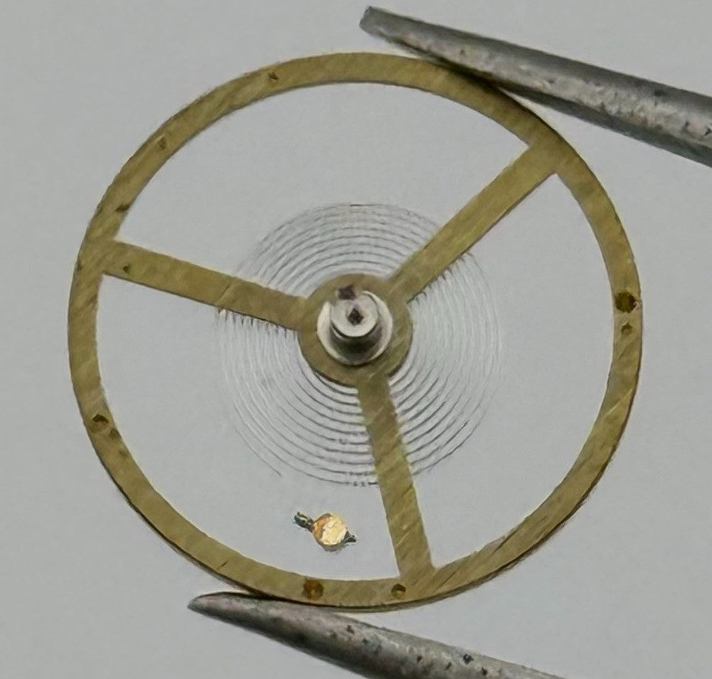 Smith 603 Elite Balance Wheel Complete And Spring 10½’’’ Watch Movement Parts