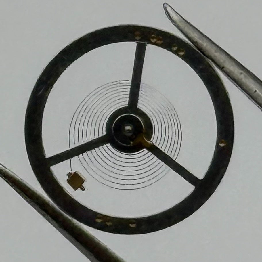 Brac 500 a dgt. Balance Wheel Complete And Spring 1636 Watch Movement Parts NOS