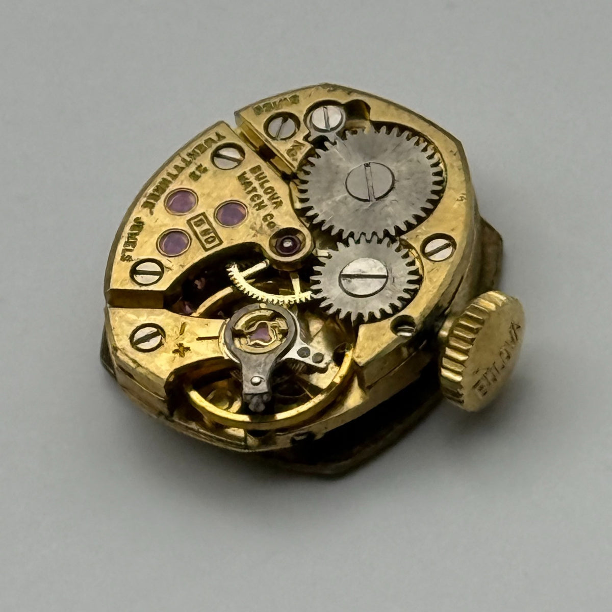 Bulova 5BD Watch Movement Running Ladies 23 Jewels Swiss Manual Wind Parts 13mm