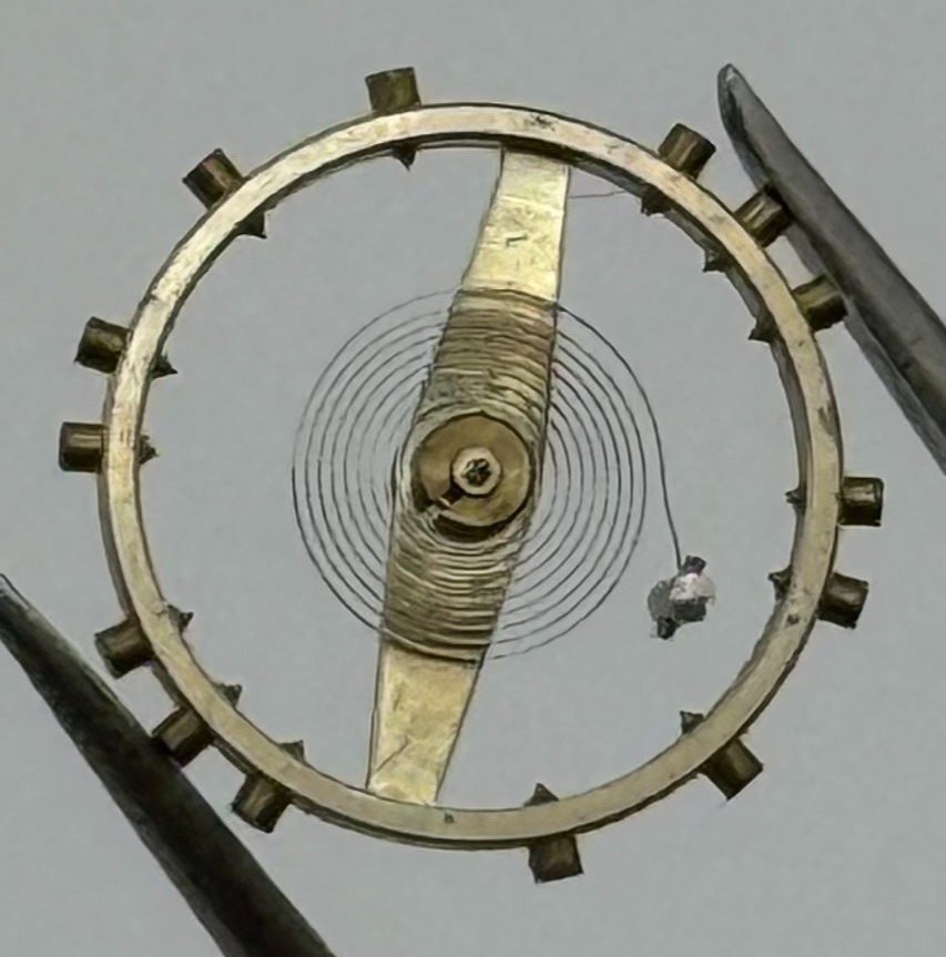 AS 1194 Balance Wheel Complete And Spring Renata 42 M Watch Movement Parts NOS