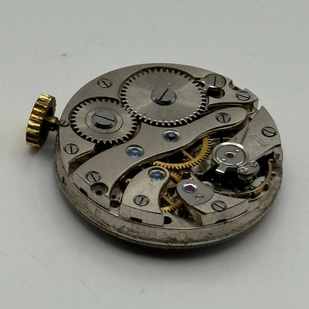 Hamilton & Inches Edinburgh Watch Movement Blue Jewels Sub Seconds Parts 21.9mm