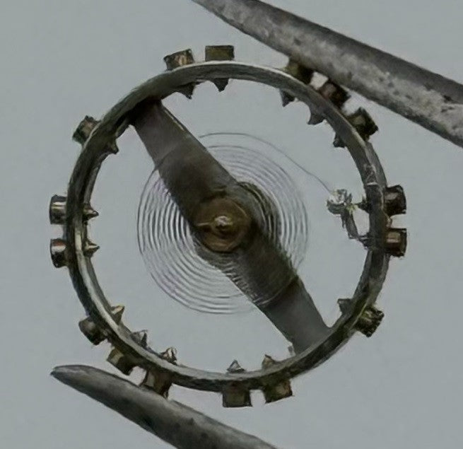 AS 976 1012 Balance Wheel Complete And Spring Renata 29 M Watch Movement Parts