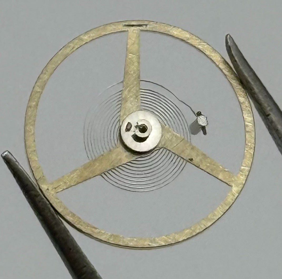 ST 96 Balance Wheel Complete And Spring 11½’’’’ 1268 M Watch Movement Parts NOS
