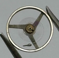 AS 1977-2 Balance Wheel Complete And Spring Renata 1831 Watch Movement Parts NOS