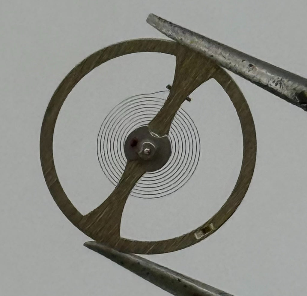 Oris 391 Balance Wheel Complete And Spring 11½’’’ 4381 Watch Movement Parts NOS