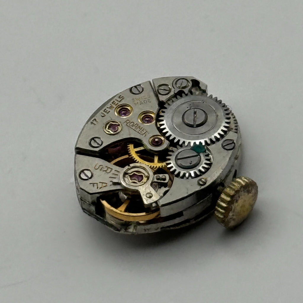 MST 389 Watch Movement Running Roamer 17J Swiss Manual Wind Parts Repair 13.1mm