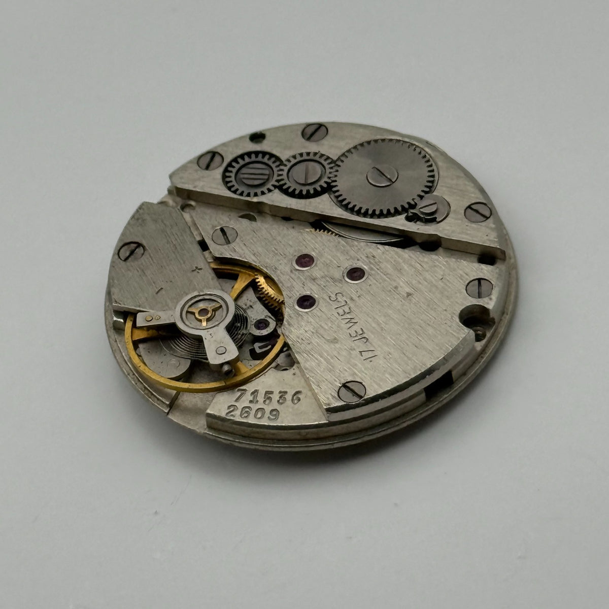 Poljot 2609 Watch Movement Soviet 17 Jewels Manual Wind Parts Repair 26.5mm