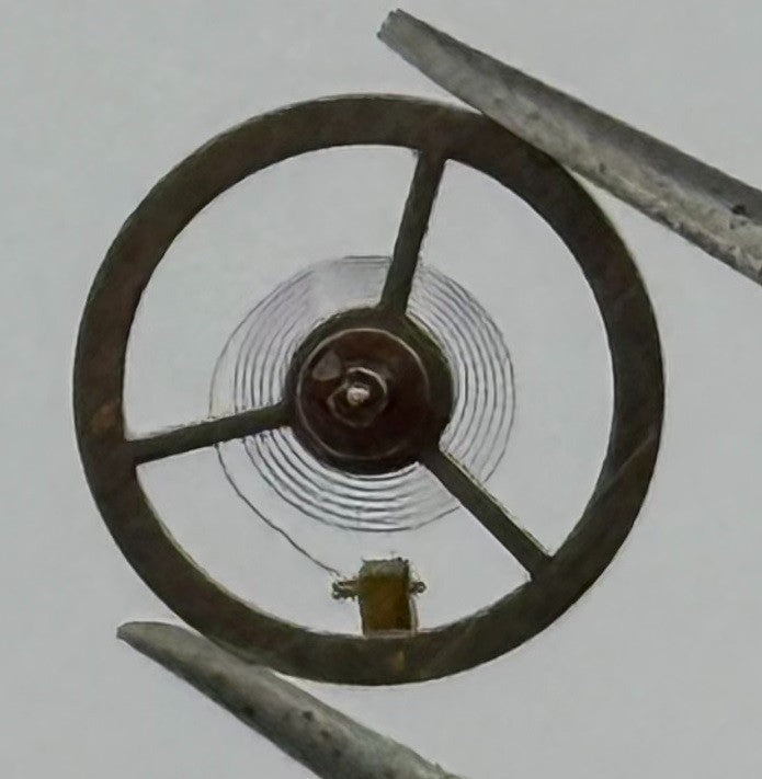 EB 1612 Balance Wheel Complete And Spring 6 3/4-8''' 950 Watch Movement Parts