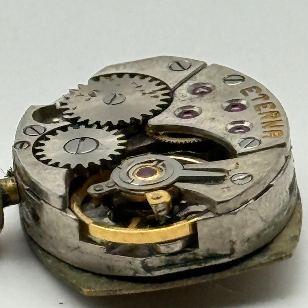 Eterna 1447K Watch Movement + Eterna Crown Ladies Swiss Parts Repair 13mm
