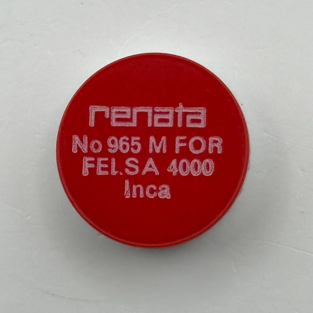 Felsa 4000 Balance Wheel Complete And Spring Renata 965 Watch Movement Parts NOS
