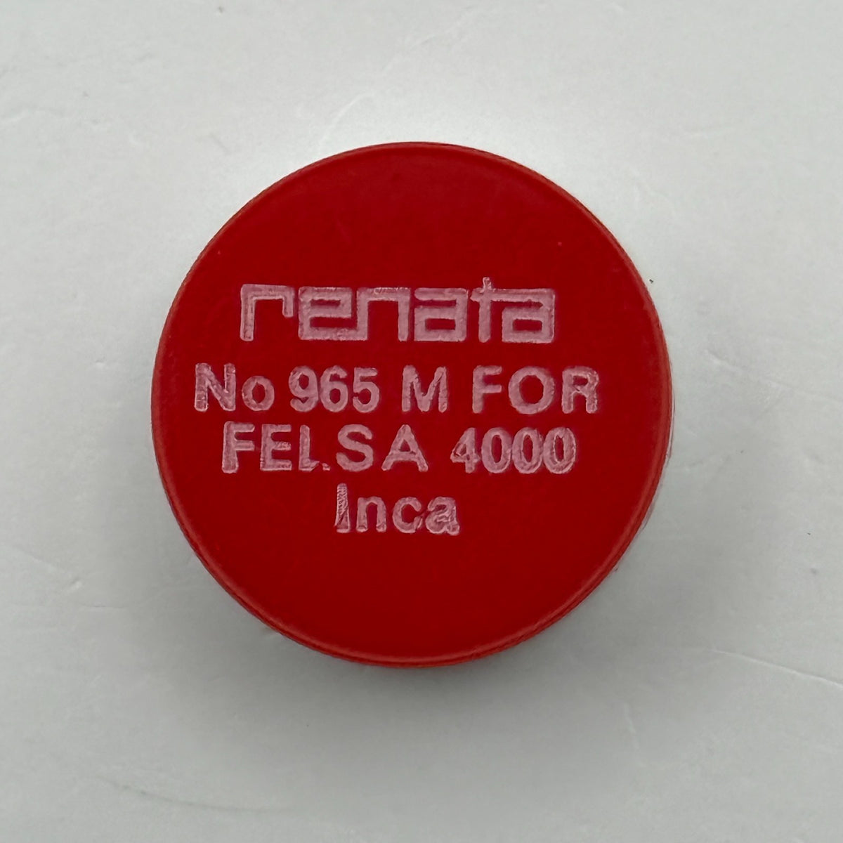 Felsa 4000 Balance Wheel Complete And Spring Renata 965 Watch Movement Parts NOS