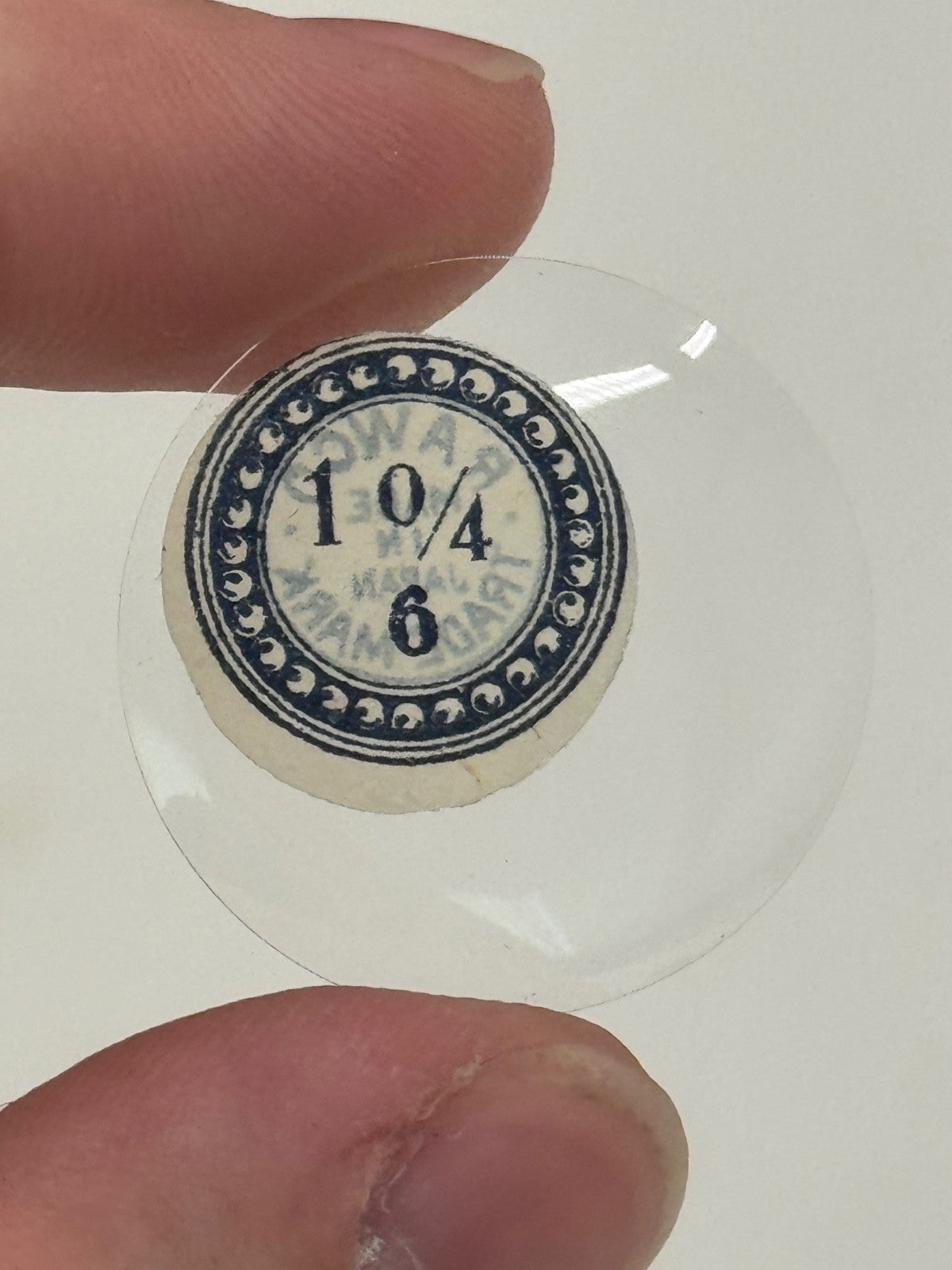 Antique Pocket Watch Glass Crystal - Choose From Available Sizes - Rawco - NOS