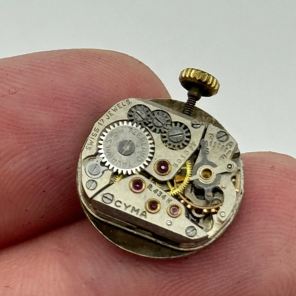 Cyma 434K Watch Movement - Tavannes Ladies - For Parts / Repair - 11.6mm