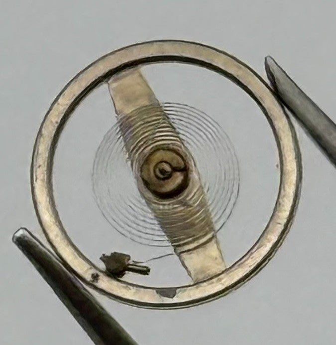 Brac 2021 2051 Balance Wheel Complete And Spring 69 M Watch Movement Parts NOS