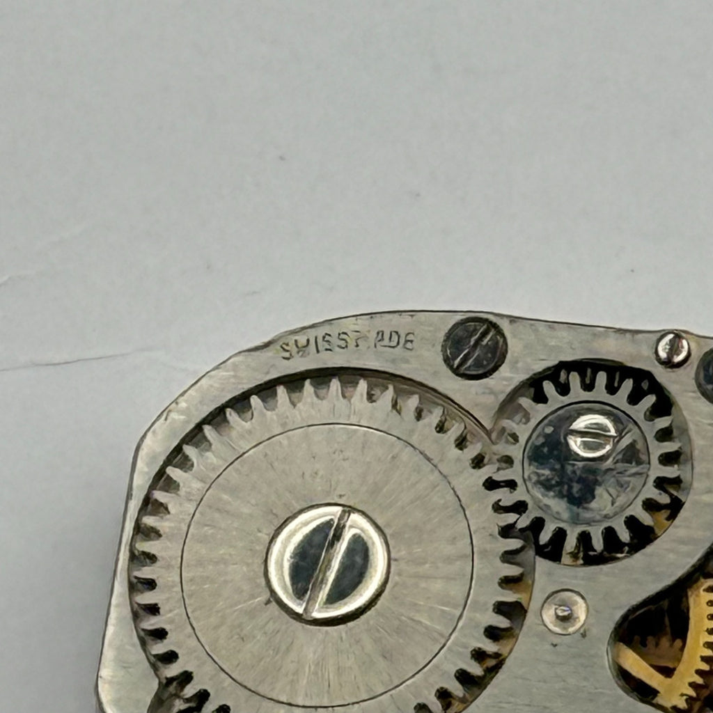 FHF 75 Watch Movement Verity 15 Jewels Swiss Manual Wind Parts Repair 12.9mm