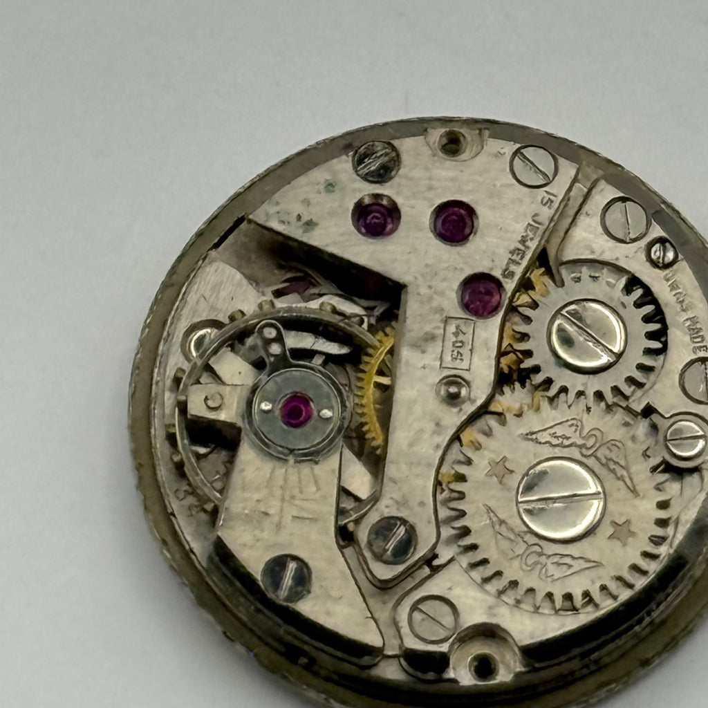 FHF 34 Watch Movement - Rotary 405 Ladies - For Parts / Repair - 17.4mm