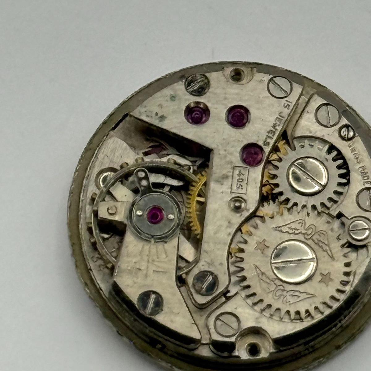 FHF 34 Watch Movement - Rotary 405 Ladies - For Parts / Repair - 17.4mm