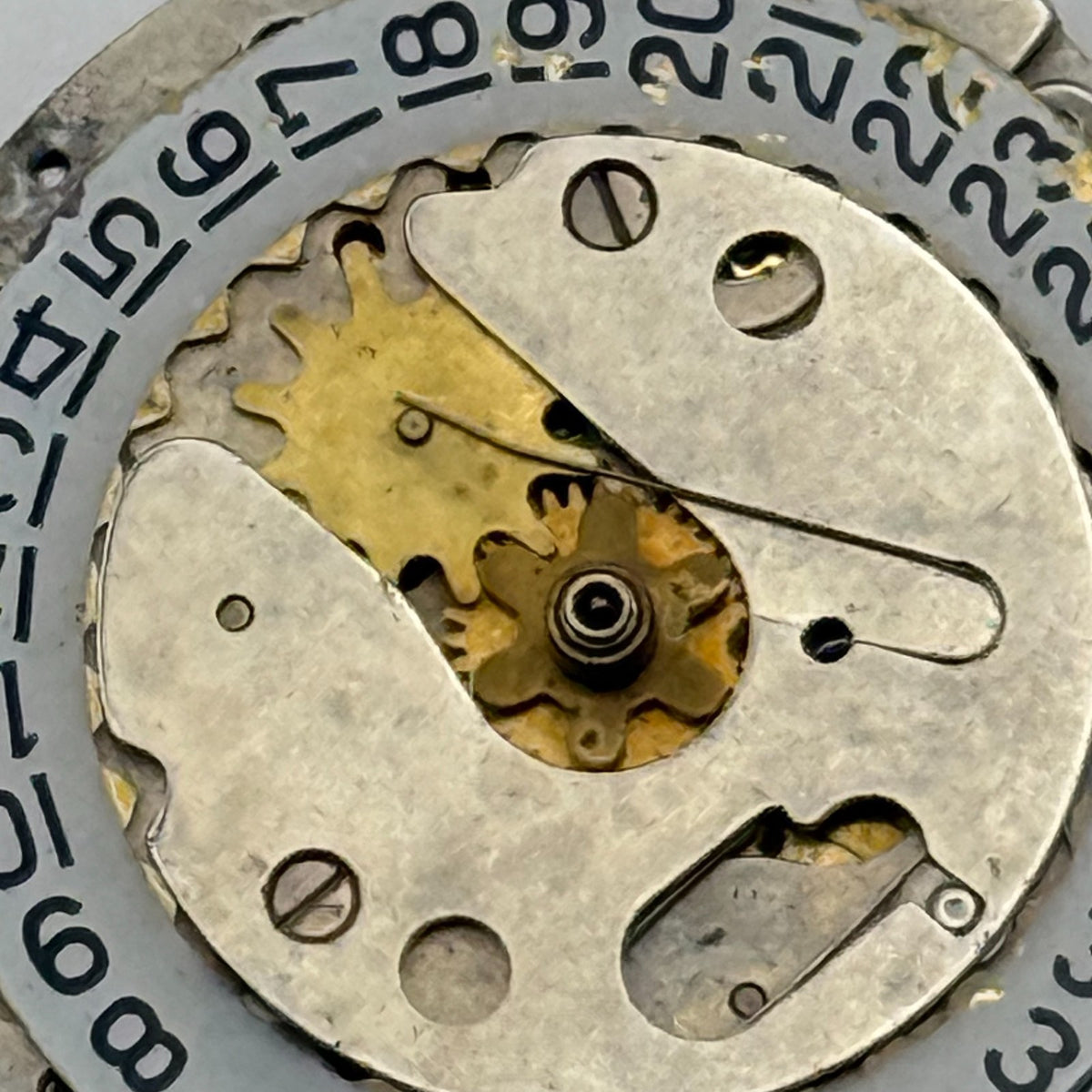 MSR L36 Watch Movement 17 Jewels Swiss Manual Wind Vintage Parts Repair 20.9mm