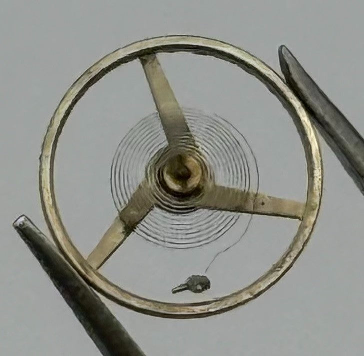 FEF 370 Balance Wheel Complete And Spring Renata 1169 Watch Movement Parts NOS