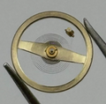 Amida 562 Balance Wheel Complete And Spring 8¾''' 874 Watch Movement Parts NOS