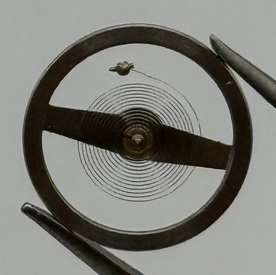 Brac 107 115 Balance Wheel Complete And Spring 706 Watch Movement Parts NOS
