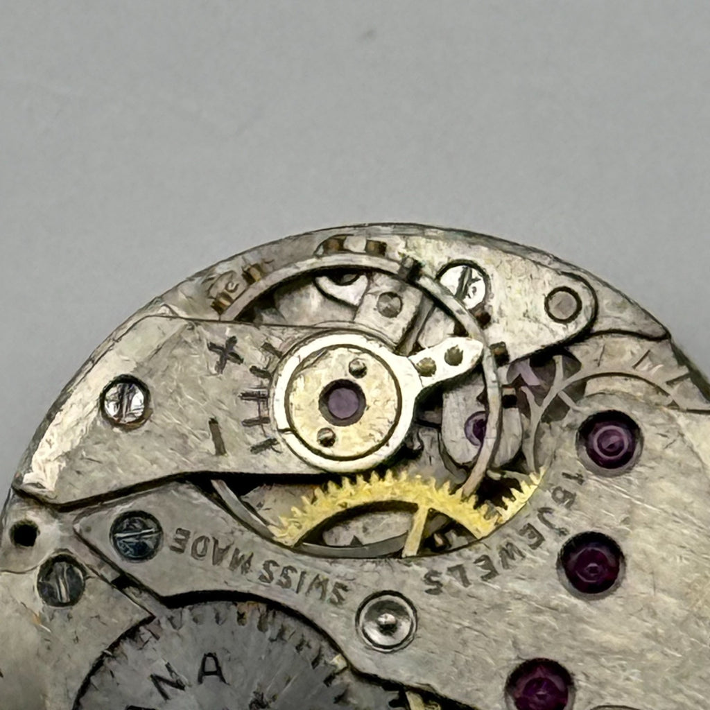 Felsa 4022 Watch Movement Silvana 15 Jewel Swiss Manual Wind Parts Repair 17.4mm