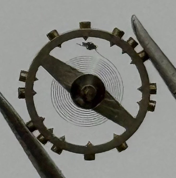AS 976 1012 Balance Wheel Complete And Spring Renata 29 Watch Movement Parts NOS