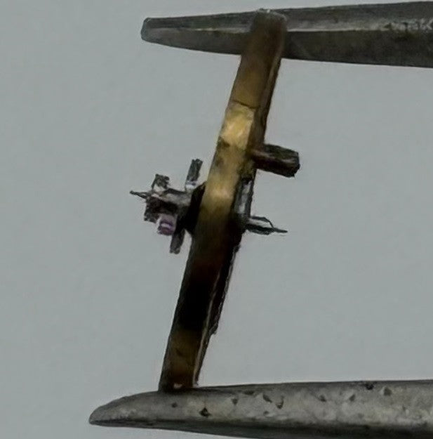 HP 25 Balance Wheel Complete And Spring 5¼’’’ Renata 387 Watch Movement Parts