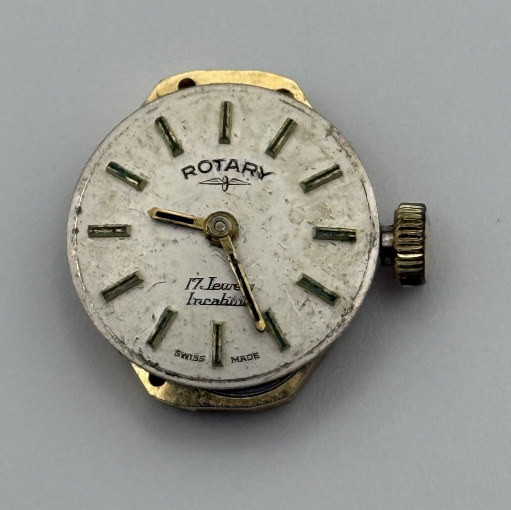 FEF 6664 Watch Movement - Rotary - For Parts / Repair