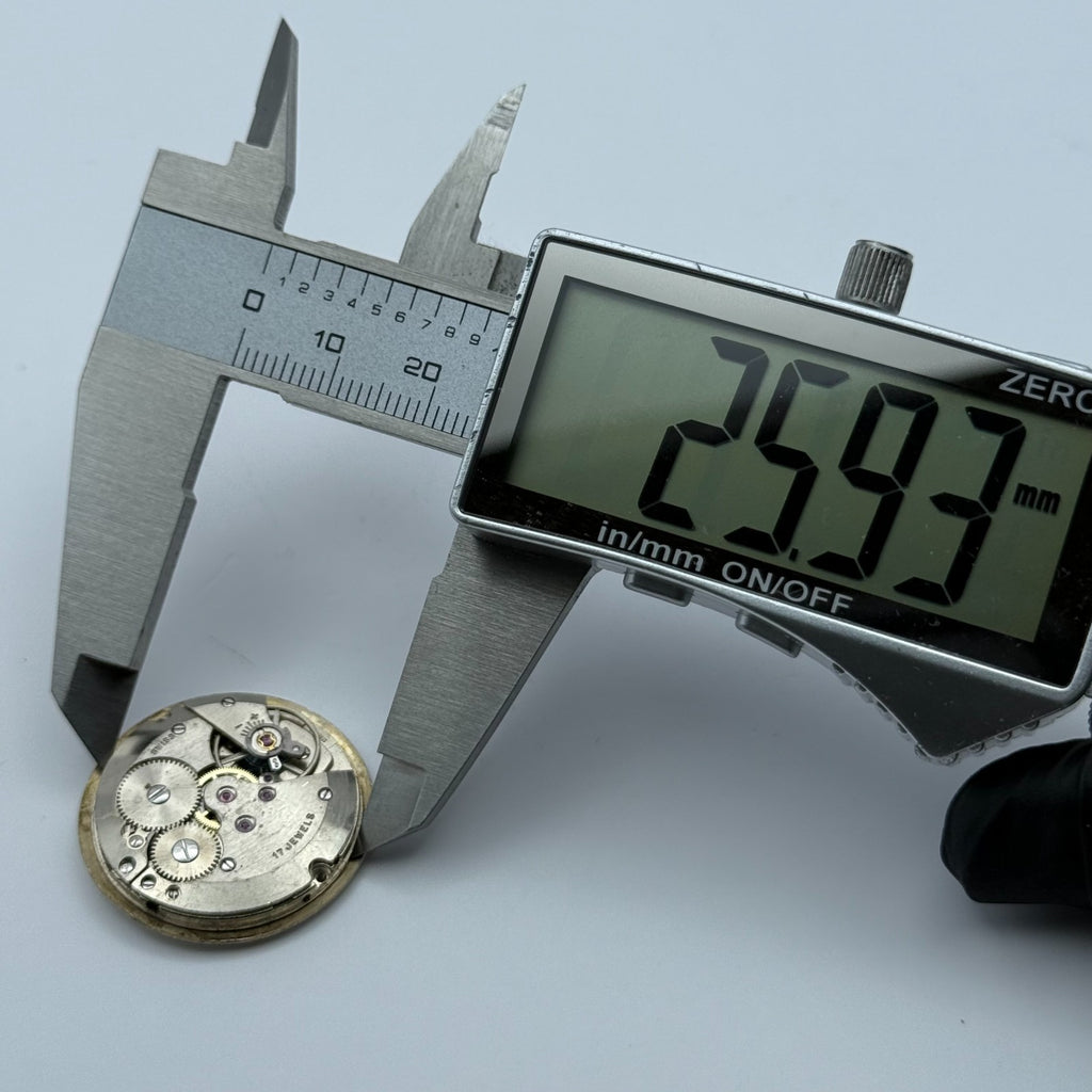 AS 1702/03 Watch Movement A. Schild 1702/03 Date Rotary Swiss Parts 25.9mm