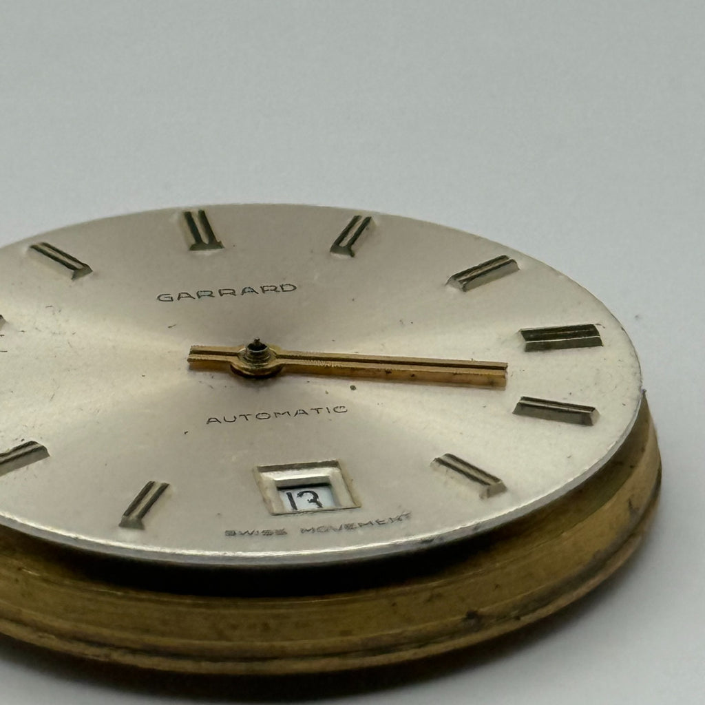 MSR S76-28 Watch Movement - Garrard Date Automatic - For Parts / Repair - 30.6mm