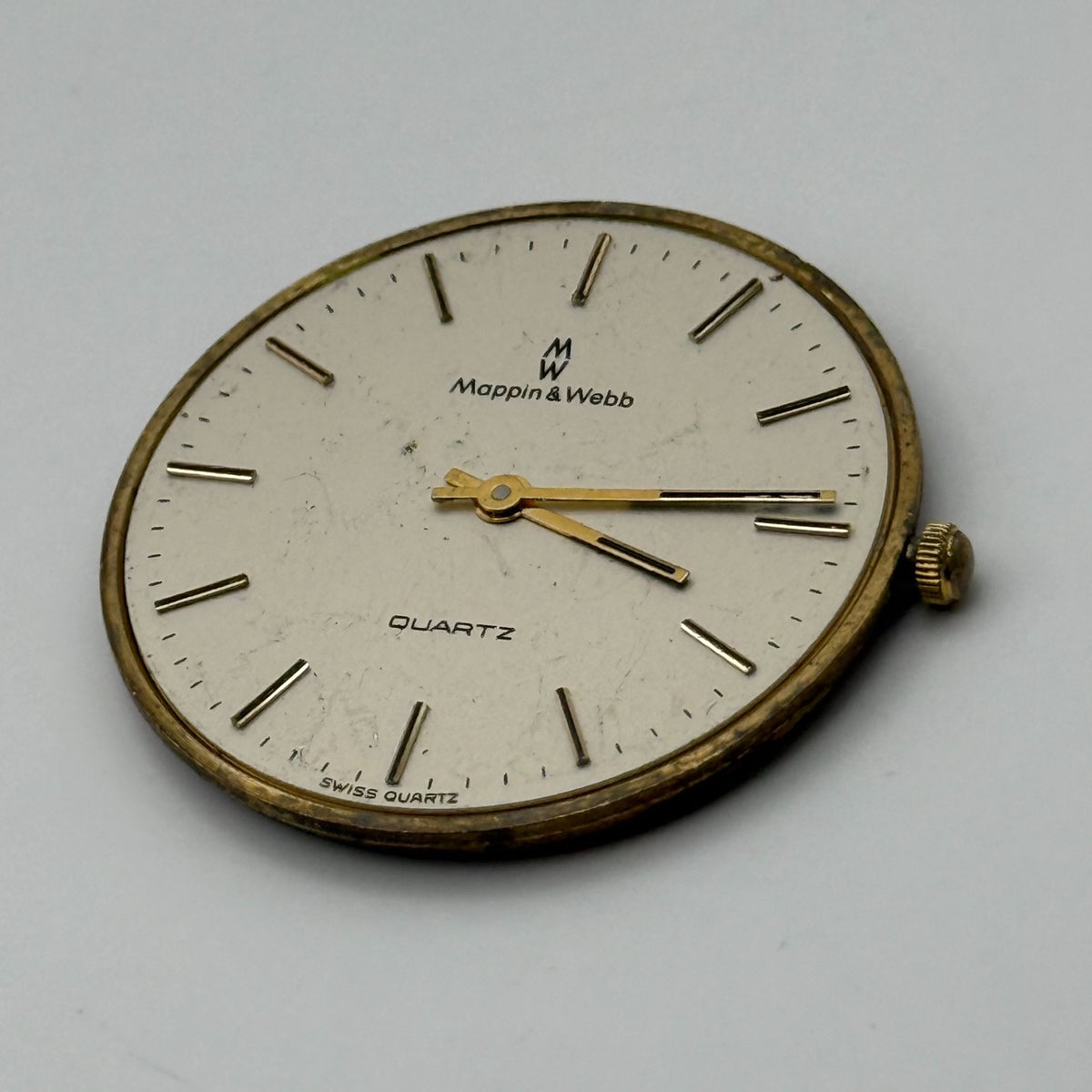 ETA-ESA 255.431 Watch Movement UNTESTED Quartz Mappin & Webb 6J Parts 23.6mm