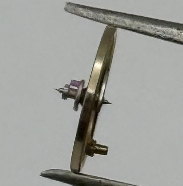 RL 6061 Balance Wheel Complete And Spring 6¼-8’’’ 1848 M Watch Movement Parts