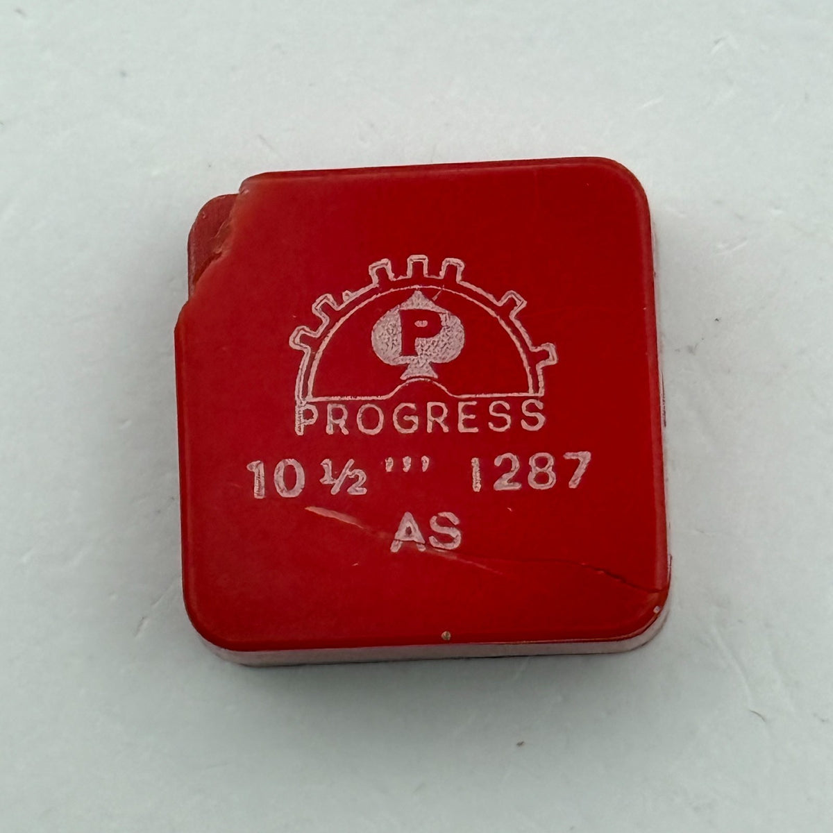 AS 1287 Balance Wheel Complete And Spring 10½’’’ Progress Watch Movement Parts