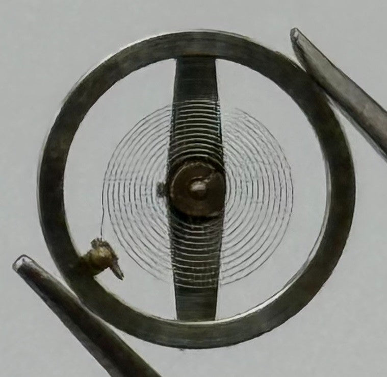 BFG 910 Balance Wheel Complete And Spring Renata 827 Watch Movement Parts NOS