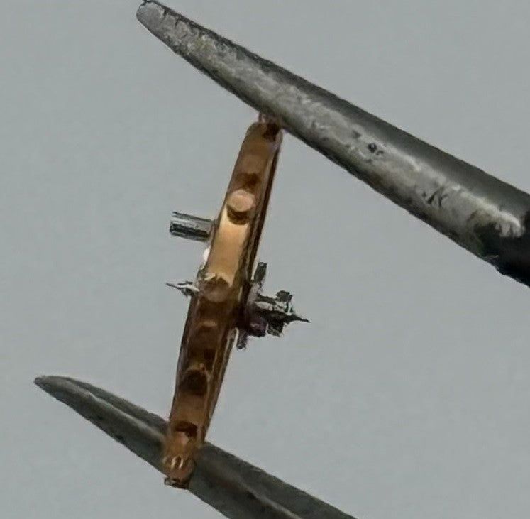 Lorsa HS 514-A Balance Wheel Complete And Spring 5¼’’’ 1238 Watch Movement NOS