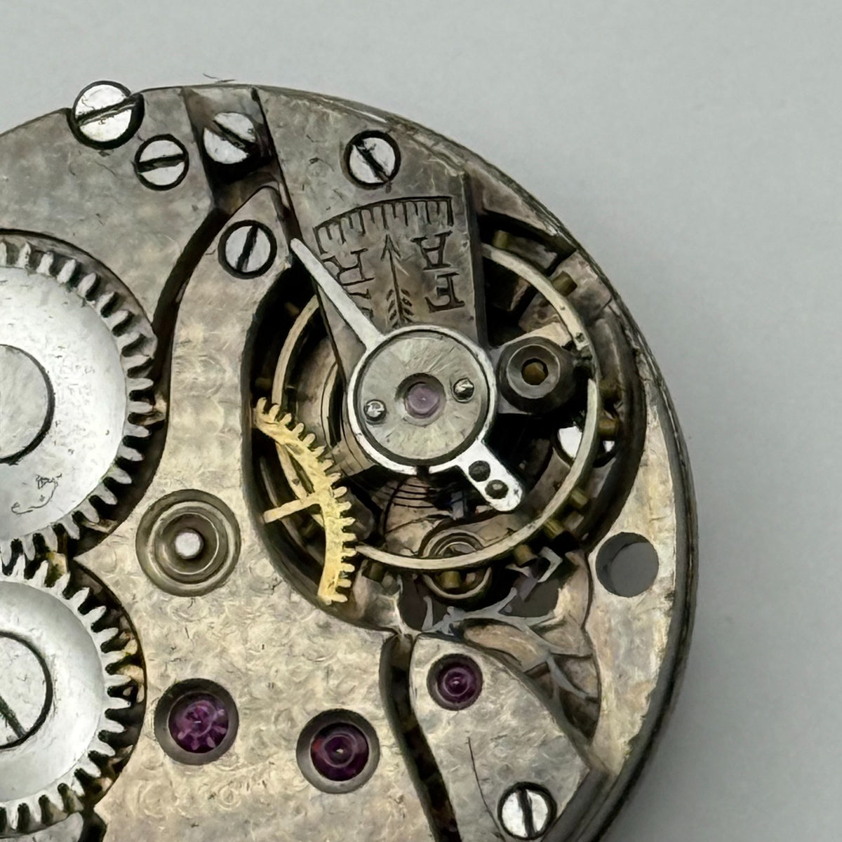 ETA Watch Movement 15 Jewels Swiss Manual Wind Vintage Parts Repair 23.2mm