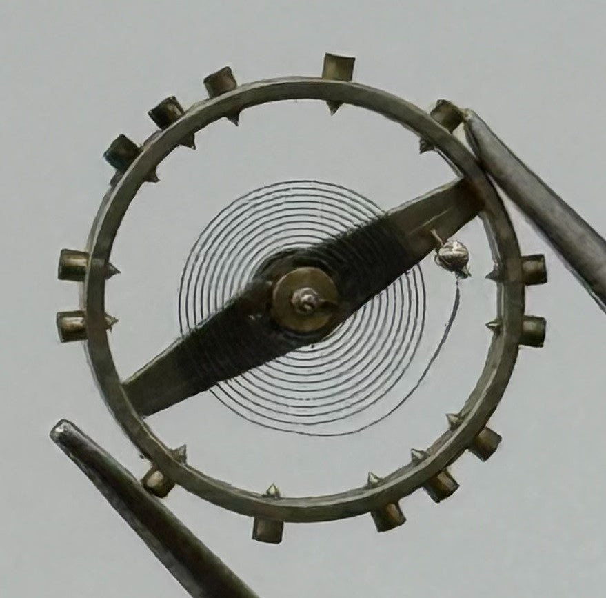 MST 352 Balance Wheel Complete And Spring Renata 687 M Watch Movement Parts NOS