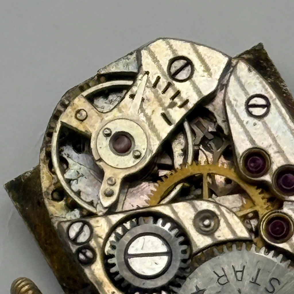 ETA Watch Movement Running Bentima 15 Jewels Swiss Manual Wind Parts 12.6mm
