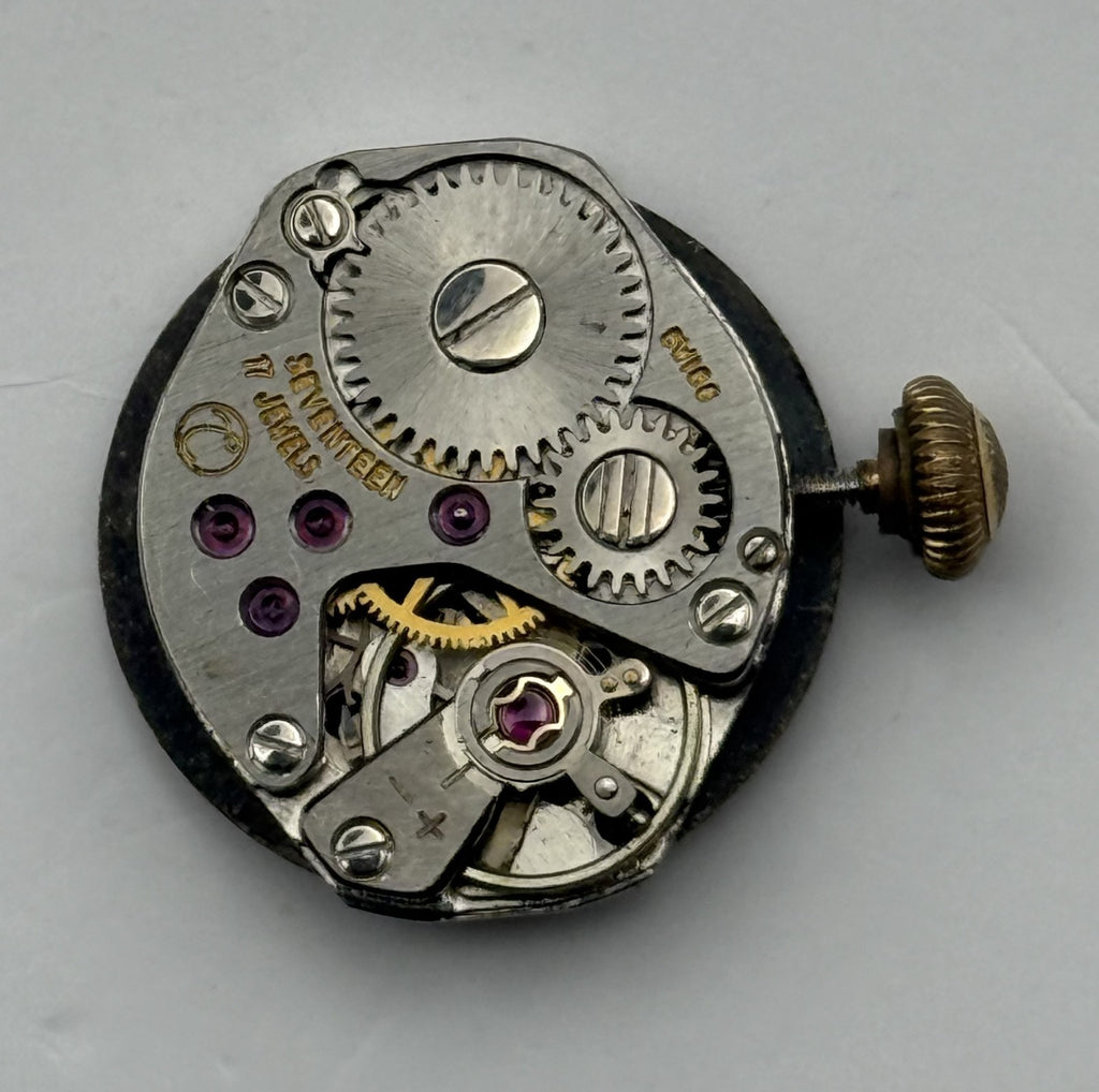FHF 69 Watch Movement Running Excalibur Swiss Manual Wind Parts Repair 15.3mm