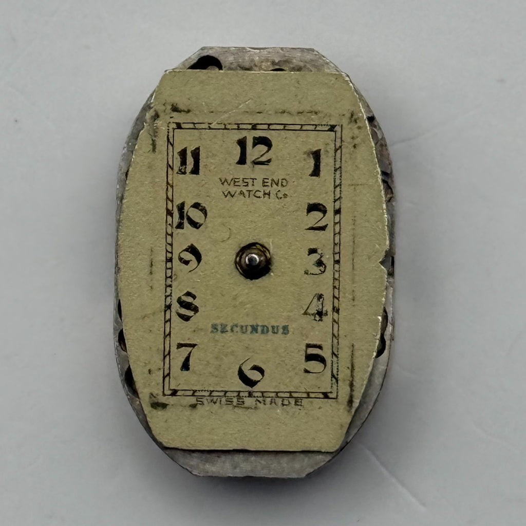 West End Watch Co Watch Movement Secundus Swiss Manual Wind Parts Repair 12.7mm
