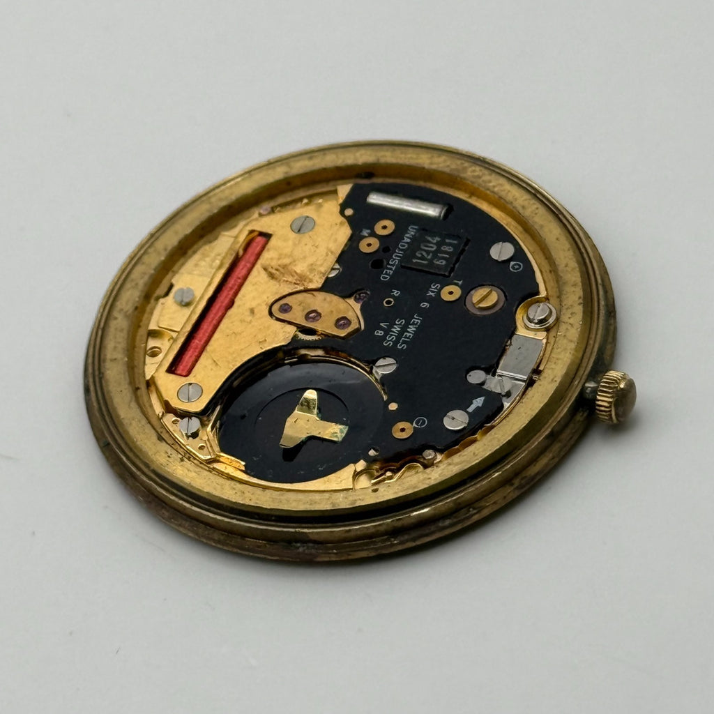 ETA-ESA 255.431 Watch Movement UNTESTED Quartz Mappin & Webb 6J Parts 23.6mm