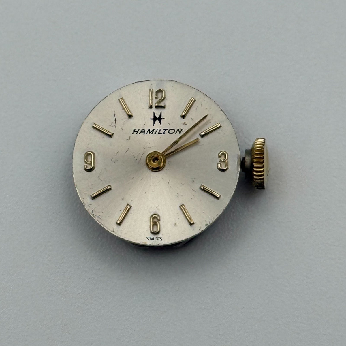 Hamilton 88 Ladies Watch Movement - Running - For Parts / Repair