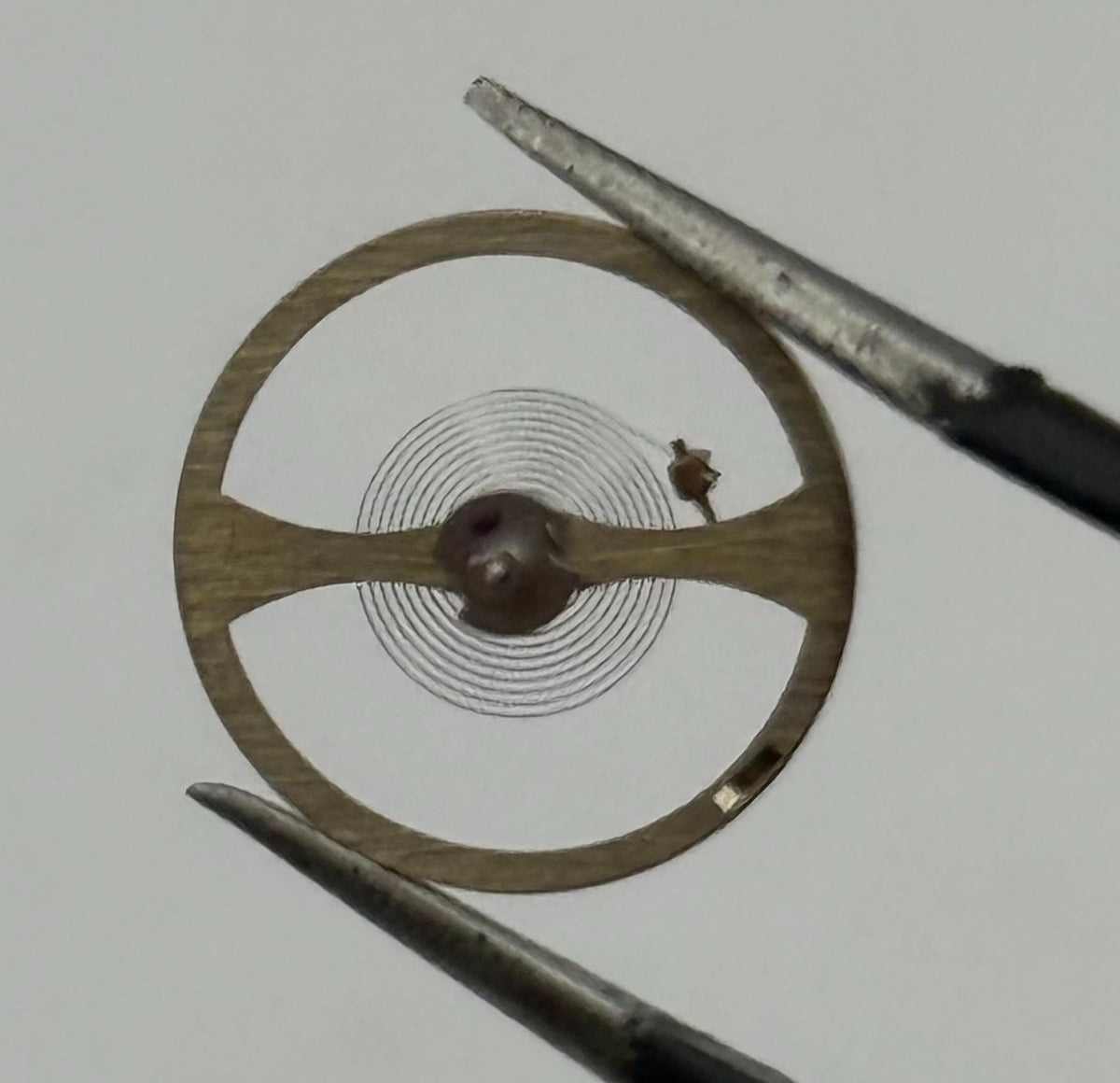 Oris 391 Balance Wheel Complete And Spring 4381 11½’’’ Watch Movement Parts NOS