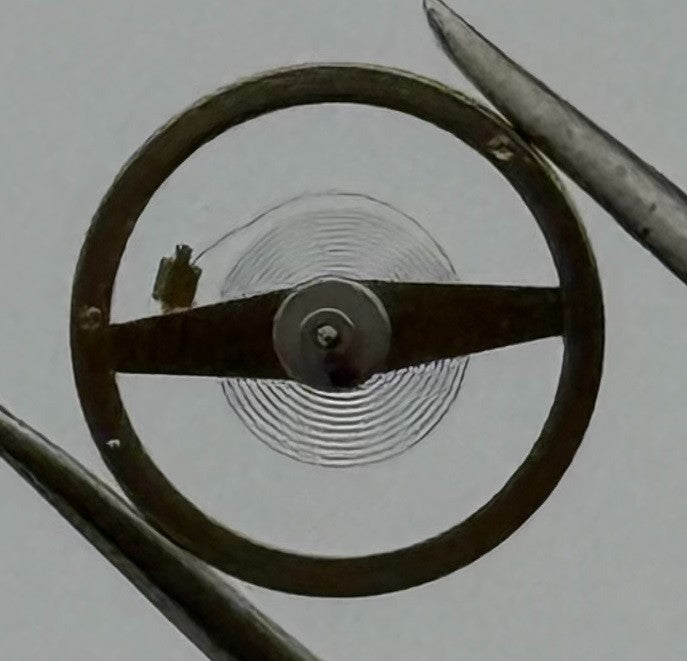 RL 9013/21 9033/21 Balance Wheel Complete And Spring 1529 M Watch Movement Parts