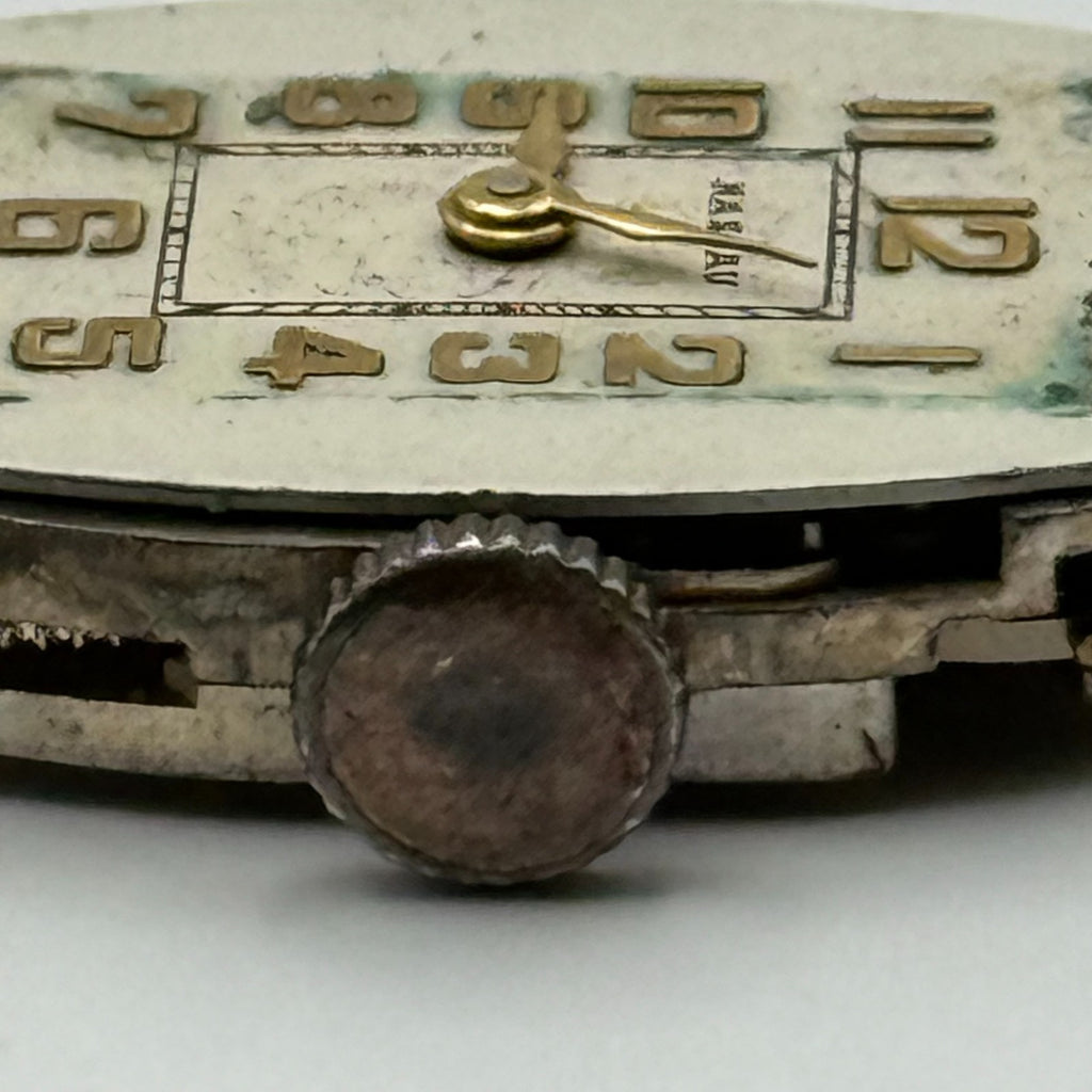 Nassau 93-36 Watch Movement 7 Jewels Swiss Manual Wind Parts Repair 14.3mm