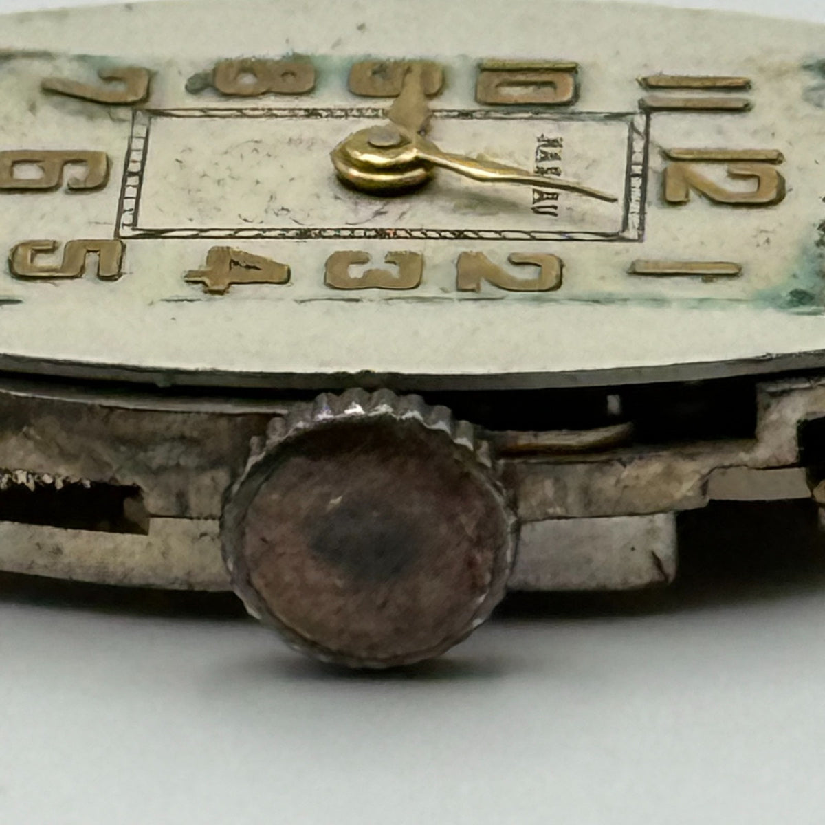 Nassau 93-36 Watch Movement 7 Jewels Swiss Manual Wind Parts Repair 14.3mm